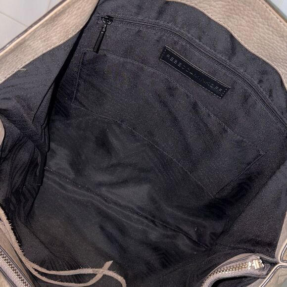 Rebecca Minkoff Bag Purse Handbag Leather Boho Nubuck Tote Bag Pocketbook - Picture 13 of 16